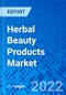 Herbal Beauty Products Market, by Product Type, by End-user, by Distribution Channel, and by Region - Size, Share, Outlook, and Opportunity Analysis, 2022 - 2030 - Product Image