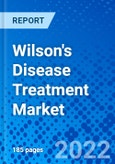 Wilson's Disease Treatment Market, by Treatment Medications, by Distribution Channel, and by Region - Size, Share, Outlook, and Opportunity Analysis, 2022 - 2030- Product Image