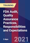 FDA Audit, Quality Assurance Practices, Responsibilities and Expectations (Recorded)- Product Image