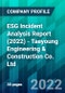 ESG Incident Analysis Report (2022) - Taeyoung Engineering & Construction Co. Ltd. - Product Thumbnail Image