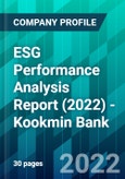 ESG Performance Analysis Report (2022) - Kookmin Bank- Product Image
