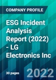 ESG Incident Analysis Report (2022) - LG Electronics Inc.- Product Image