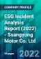 ESG Incident Analysis Report (2022) - Ssangyong Motor Co. Ltd. - Product Thumbnail Image