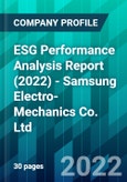 ESG Performance Analysis Report (2022) - Samsung Electro-Mechanics Co. Ltd- Product Image