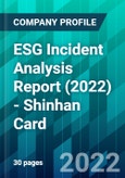 ESG Incident Analysis Report (2022) - Shinhan Card- Product Image