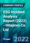 ESG Incident Analysis Report (2022) - Hitejinro Co Ltd - Product Thumbnail Image