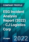 ESG Incident Analysis Report (2022) - CJ Logistics Corp- Product Image