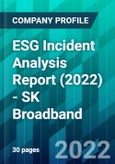 ESG Incident Analysis Report (2022) - SK Broadband- Product Image