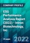 ESG Performance Analysis Report (2022) - Intron Biotechnology, Inc. - Product Thumbnail Image