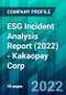 ESG Incident Analysis Report (2022) - Kakaopay Corp. - Product Thumbnail Image