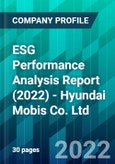 ESG Performance Analysis Report (2022) - Hyundai Mobis Co. Ltd- Product Image