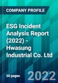 ESG Incident Analysis Report (2022) - Hwasung Industrial Co. Ltd.- Product Image