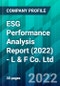 ESG Performance Analysis Report (2022) - L & F Co. Ltd. - Product Thumbnail Image