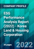 ESG Performance Analysis Report (2022) - Korea Land & Housing Corporation- Product Image