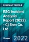 ESG Incident Analysis Report (2022) - Cj Enm Co. Ltd. - Product Thumbnail Image