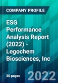 ESG Performance Analysis Report (2022) - Legochem Biosciences, Inc.- Product Image