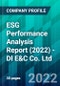 ESG Performance Analysis Report (2022) - Dl E&C Co. Ltd. - Product Thumbnail Image