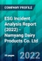 ESG Incident Analysis Report (2022) - Namyang Dairy Products Co. Ltd - Product Thumbnail Image