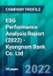 ESG Performance Analysis Report (2022) - Kyongnam Bank Co. Ltd. - Product Thumbnail Image