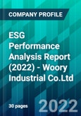 ESG Performance Analysis Report (2022) - Woory Industrial Co.Ltd- Product Image
