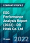 ESG Performance Analysis Report (2022) - DB Hitek Co. Ltd - Product Thumbnail Image