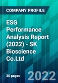 ESG Performance Analysis Report (2022) - SK Bioscience Co.Ltd.- Product Image