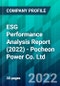 ESG Performance Analysis Report (2022) - Pocheon Power Co. Ltd. - Product Thumbnail Image
