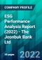 ESG Performance Analysis Report (2022) - The Jeonbuk Bank Ltd - Product Thumbnail Image