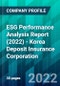 ESG Performance Analysis Report (2022) - Korea Deposit Insurance Corporation - Product Thumbnail Image