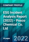 ESG Incident Analysis Report (2022) - Posco Chemical Co. Ltd.- Product Image