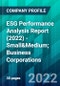 ESG Performance Analysis Report (2022) - Small&Medium; Business Corporations - Product Thumbnail Image