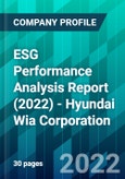 ESG Performance Analysis Report (2022) - Hyundai Wia Corporation- Product Image