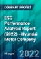 ESG Performance Analysis Report (2022) - Hyundai Motor Company - Product Thumbnail Image