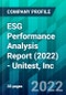 ESG Performance Analysis Report (2022) - Unitest, Inc. - Product Thumbnail Image