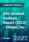 ESG Incident Analysis Report (2022) - Sillajen, Inc. - Product Thumbnail Image