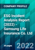 ESG Incident Analysis Report (2022) - Samsung Life Insurance Co. Ltd.- Product Image