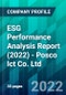 ESG Performance Analysis Report (2022) - Posco Ict Co. Ltd. - Product Thumbnail Image