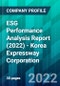 ESG Performance Analysis Report (2022) - Korea Expressway Corporation - Product Thumbnail Image