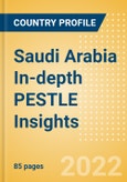 Saudi Arabia In-depth PESTLE Insights- Product Image