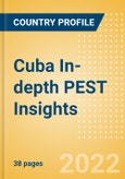 Cuba In-depth PEST Insights- Product Image