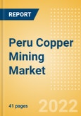 Peru Copper Mining Market by Reserves and Production, Assets and Projects, Fiscal Regime including Taxes and Royalties, Key Players and Forecast, 2022-2026- Product Image