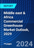 Middle east & Africa Commercial Greenhouse Market Outlook, 2029- Product Image