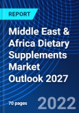 Middle East & Africa Dietary Supplements Market Outlook 2027- Product Image