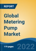 Global Metering Pump Market, By Type (Diaphragm, Piston, Peristaltic), By Application (Water & Wastewater Treatment, Oil & Gas, Chemicals & Petrochemicals, Pharmaceuticals, Food & Beverages, Others), By Company, By Region, Forecast & Opportunities, 2027- Product Image