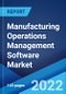 Manufacturing Operations Management Software Market: Global Industry Trends, Share, Size, Growth, Opportunity and Forecast 2022-2027 - Product Image