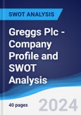 Greggs Plc - Company Profile and SWOT Analysis- Product Image