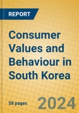 Consumer Values and Behaviour in South Korea- Product Image