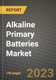 Alkaline Primary Batteries Market Outlook Report - Industry Size, Trends, Insights, Market Share, Competition, Opportunities, and Growth Forecasts by Segments, 2022 to 2030- Product Image