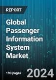 Global Passenger Information System Market by Component (Hardware, Services, Software), Solution (Announcement Systems, Emergency Communication Systems, Information Display System), System Type, Location, Mode of Transportation, Functional Model - Forecast 2024-2030- Product Image