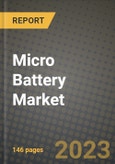 Micro Battery Market Outlook Report - Industry Size, Trends, Insights, Market Share, Competition, Opportunities, and Growth Forecasts by Segments, 2022 to 2030- Product Image